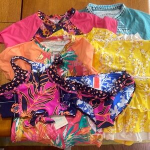 NWT Garnet Hill rash guards size 10.